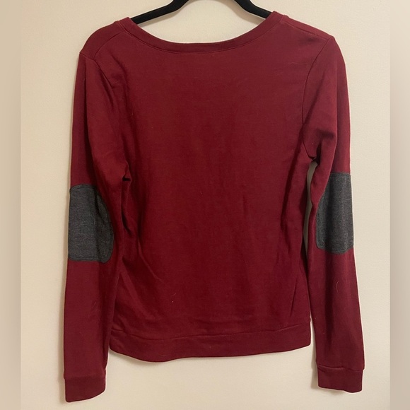 UNIVERSITY LOGO -Long Sleeve Shirt w/ Elbow Patches - Picture 2 of 3